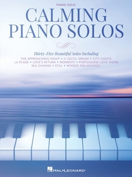 Paperback Calming Piano Solos: 35 Beautiful Solos Book