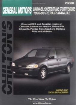 Paperback GM Lumina APV, Silhouette, Trans Sport, and Venture, 1990-99 Book