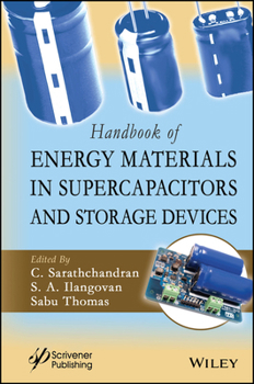 Hardcover Handbook of Energy Materials in Supercapacitors and Storage Devices Book