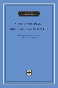Hardcover Greek and Latin Poetry Book