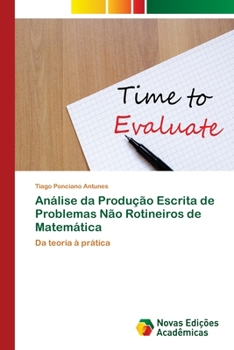 Paperback Análise da Produção Escrita de Problemas Não Rotineiros de Matemática [Portuguese] Book