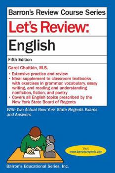 Paperback Let's Review English Book