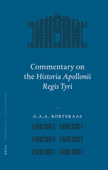 Hardcover Commentary on the Historia Apollonii Regis Tyri Book