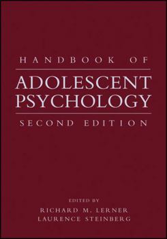 Hardcover Handbook of Adolescent Psychology Book