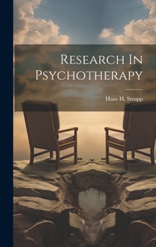 Hardcover Research In Psychotherapy Book