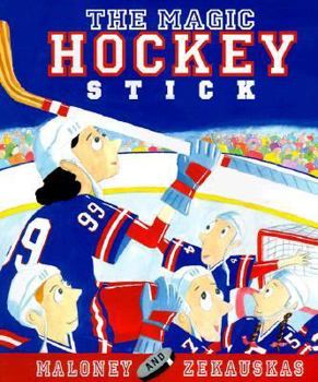 Hardcover The Magic Hockey Stick Book