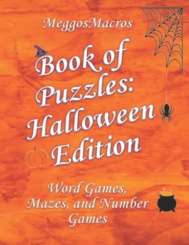 Paperback Book of Puzzles: Halloween Edition Book