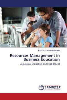 Paperback Resources Management in Business Education Book