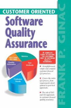 Paperback Customer Oriented Software Quality Assurance Book