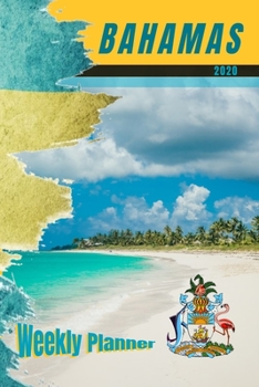 Paperback Bahamas 2020 Weekly Planner Book