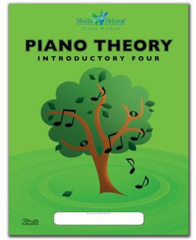 Spiral-bound Piano Theory: Introductory Four (Shilla Hekmat Piano Method, Green Series) Book