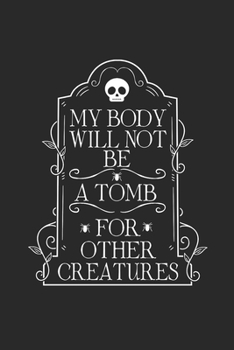 Cuaderno: Vegetariana Vegana Graves Animales Regalo Amante De Los Animales  ,120 Páginas, 6X9 (Ca. A5), Con Líneas / Diario (Spanish Edition)