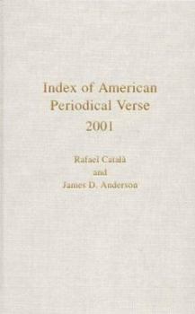 Hardcover Index of American Periodical Verse 2001 Book