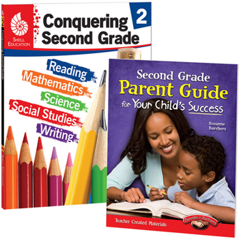 Paperback Conquering Second Grade Together: 2-Book Set Book