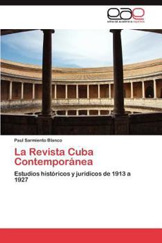 Paperback La Revista Cuba Contemporanea [Spanish] Book
