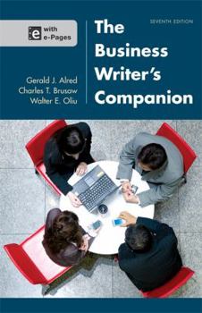 Spiral-bound The Business Writer's Companion Book