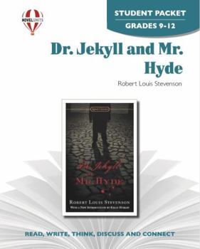 Paperback Dr. Jekyll and Mr. Hyde - Student Packet by Novel Units Book