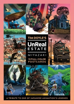 Gift Tim Doyle's Unreal Estate: Miyazaki Postcards Book