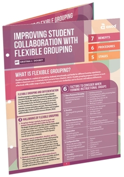 Paperback Improving Student Collaboration with Flexible Grouping (Quick Reference Guide) Book