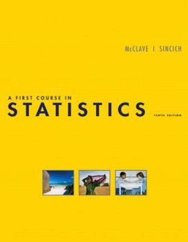 Paperback A First Course in Statistics [With CDROM] Book