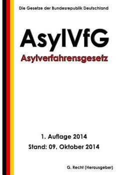 Paperback Asylverfahrensgesetz (AsylVfG) [German] Book