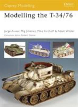 Paperback Modelling the T-34/76 Book