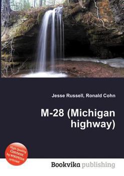 Paperback M-28 (Michigan Highway) Book