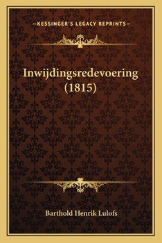 Paperback Inwijdingsredevoering (1815) [Dutch] Book