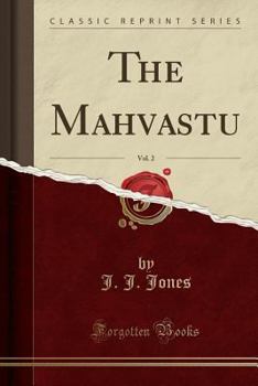 Paperback The Mahāvastu, Vol. 2 (Classic Reprint) Book
