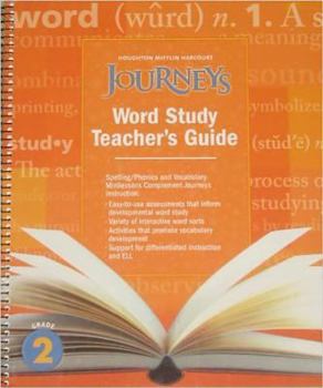 Journeys: Guided Word Study Grade 2 2012