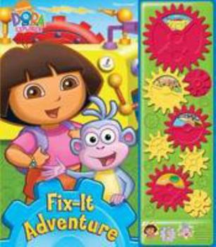 Hardcover Play-a-Sound: Dora the Explorer Fix-It Adventure Book