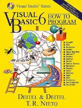 Paperback Visual Basic 6 How to Program Book