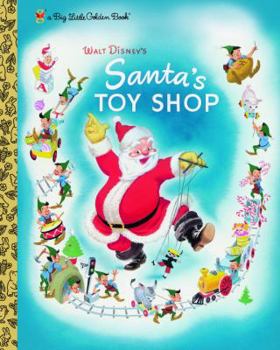 Hardcover Santa's Toy Shop Book