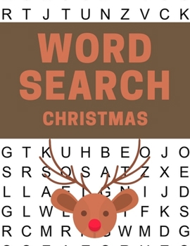 Paperback Word Search Christmas: Large Print Xmas Word Search Books for Kids, Seniors and Adults (Vol. 6) [Large Print] Book