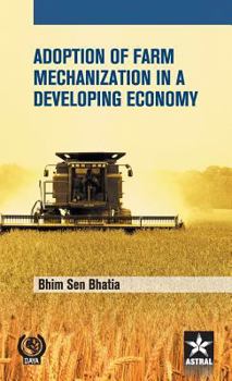 Hardcover Adoption of Farm Mechanization in A Developing Economy Book