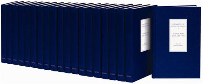 Hardcover Records of Convocation [Complete Set] Book