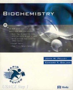 Paperback Rapid Review Biochemistry Book
