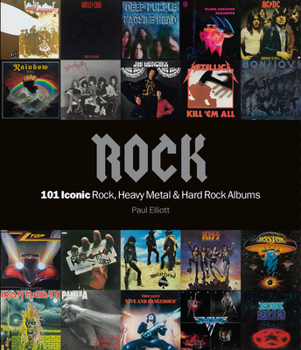 Paperback Rock: 101 Iconic Rock, Heavy Metal & Hard Rock Albums Book