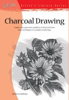 Paperback Charcoal Drawing Book