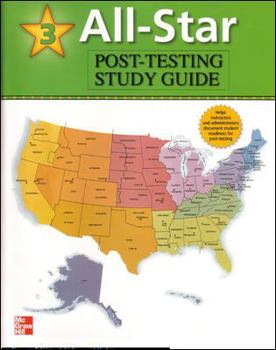 Paperback All-Star - Book 3 (Intermediate) - USA Post-Test Study Guide Book