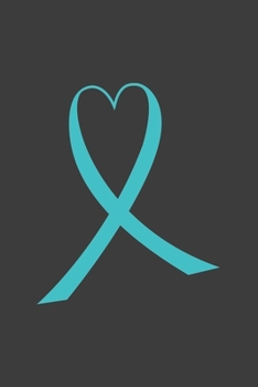 Writing About My Health Journey with Dysautonomia: College Ruled Notebook (Heart Turquoise Awareness Ribbon Cover)