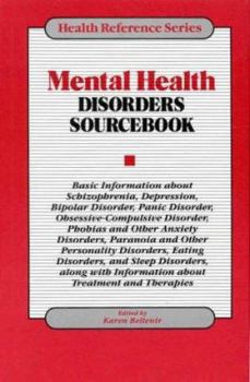 Library Binding Mental Health Disorders Sourcebook Book