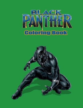 Paperback Black Panther Coloring Book