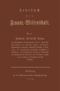 Paperback Lehrbuch Der Finanz-Wissenschaft [German] Book