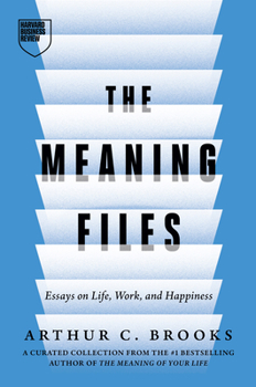 Hardcover The Meaning Files: Essays on Life, Work, and Happiness Book