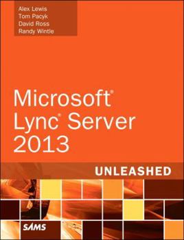 Paperback Microsoft Lync Server 2013 Unleashed Book