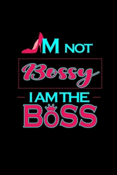 Paperback I'm Not Bossy. I Am The Boss: Hangman Puzzles - Mini Game - Clever Kids - 110 Lined Pages - 6 X 9 In - 15.24 X 22.86 Cm - Single Player - Funny Grea Book