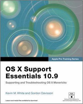 Paperback OS X Support Essentials 10.9 with Access Code Book