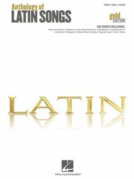 Paperback Anthology of Latin Songs Book