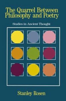 Paperback The Quarrel Between Philosophy and Poetry: Studies in Ancient Thought Book